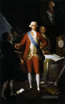 portrait of mariano goya Ölbilder verkaufen - der Graf von Floridafrancisco de Goya